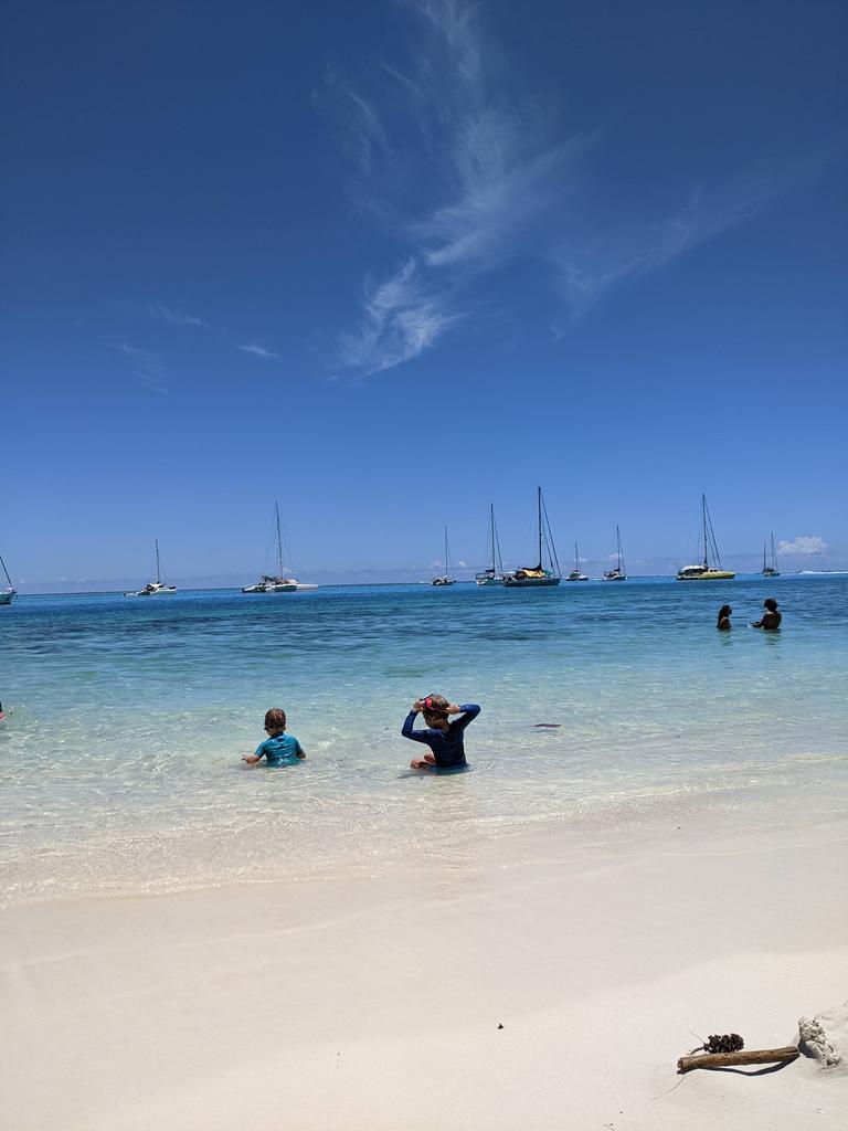Pláž na Moorea
