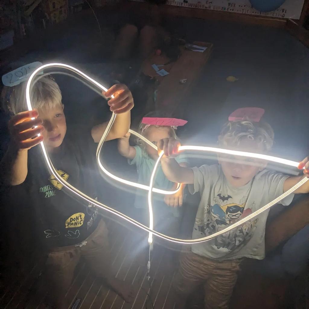 Domácí světelná show